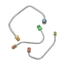 1967-68 Camaro 68 Nova, Power Or Manual Disc Master Cylinder Brake Lines, 3pc OE Steel