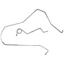 1967-68 Camaro 1968 Nova 1967-68 Firebird, POWER Disc & Drum, Right & Left Front Brake Lines, 2pc OE Steel