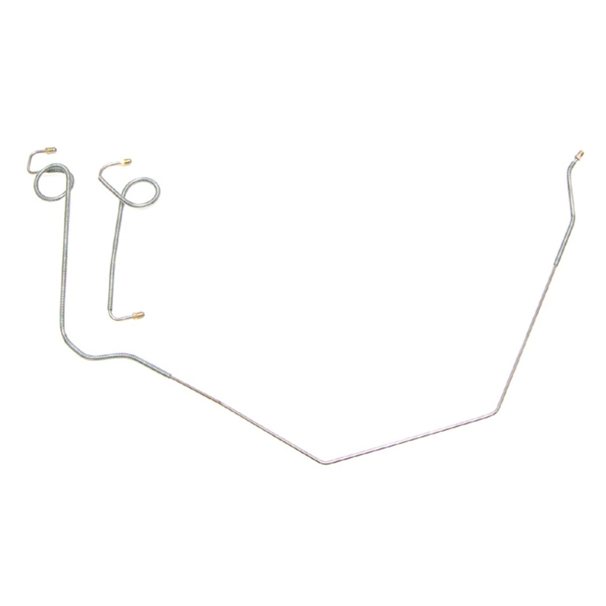 1969 Chevrolet Camaro 1969 Nova, POWER Disc, Right & Left Front Brake Lines, 2pc OE Steel