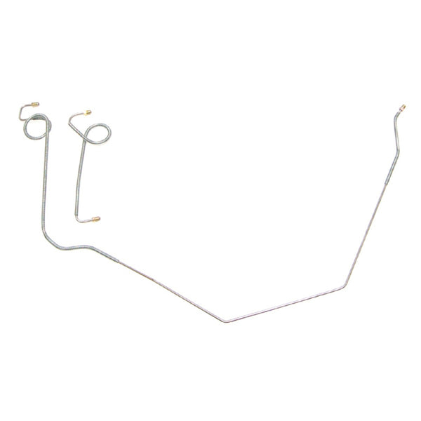 1969 Chevrolet Camaro 1969 Nova, POWER Disc, Right & Left Front Brake Lines, 2pc OE Steel