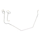 1969 Chevrolet Camaro 1969 Nova, POWER Disc, Right & Left Front Brake Lines, 2pc OE Steel