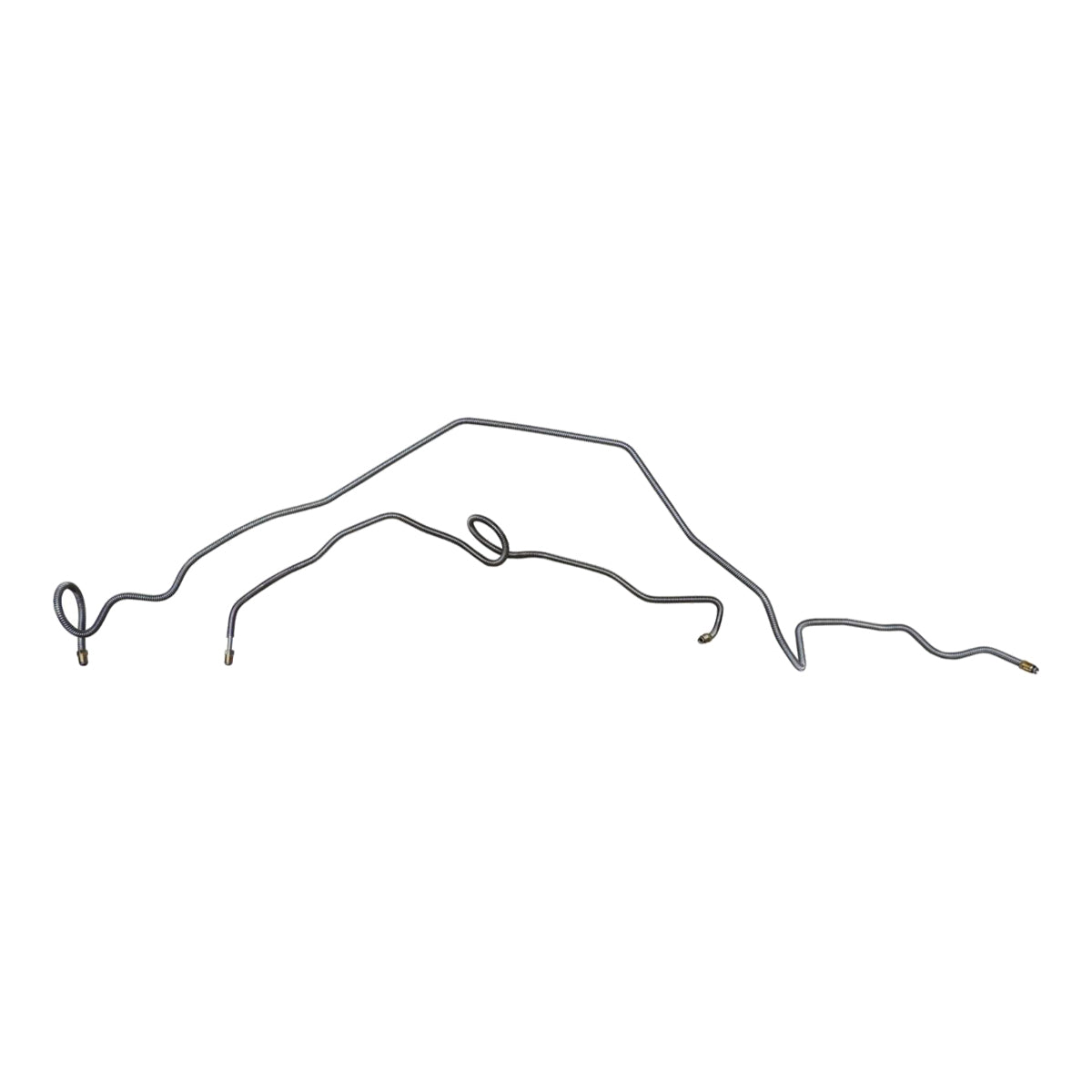 1982-83 Chevrolet Camaro Power Disc Right & Left Front Brake Line Kit, 2pc OE
