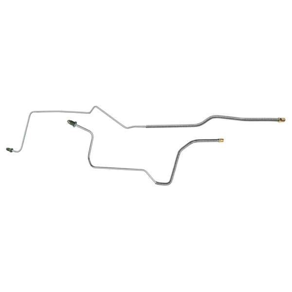 1982-1992 Chevrolet Camaro Pontiac Firebird, Rear Disc Brake Line Conversion, Rear Axle Line Kit - 2pc - OE Steel