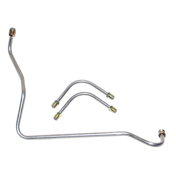1968 Chevrolet Camaro 302CID-290HP 4bbl Holley Dual-Feed 3/8", 5/16" Pump to Carb Lines 3pc, OE Steel