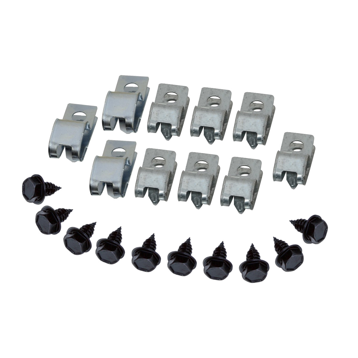 1978-81 F-Body Camaro Fuel Line Clip Kit 3/8" - w/ Return Line 20pc