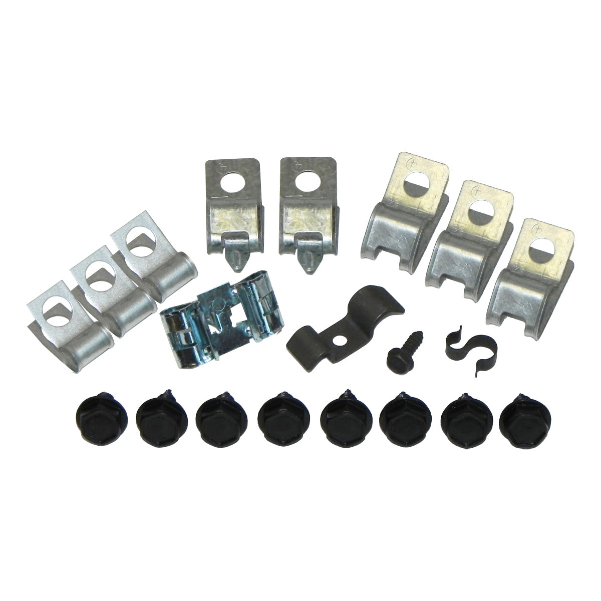 1969 F-Body Firebird/TA Fuel Line Clips- With Return, 20pc