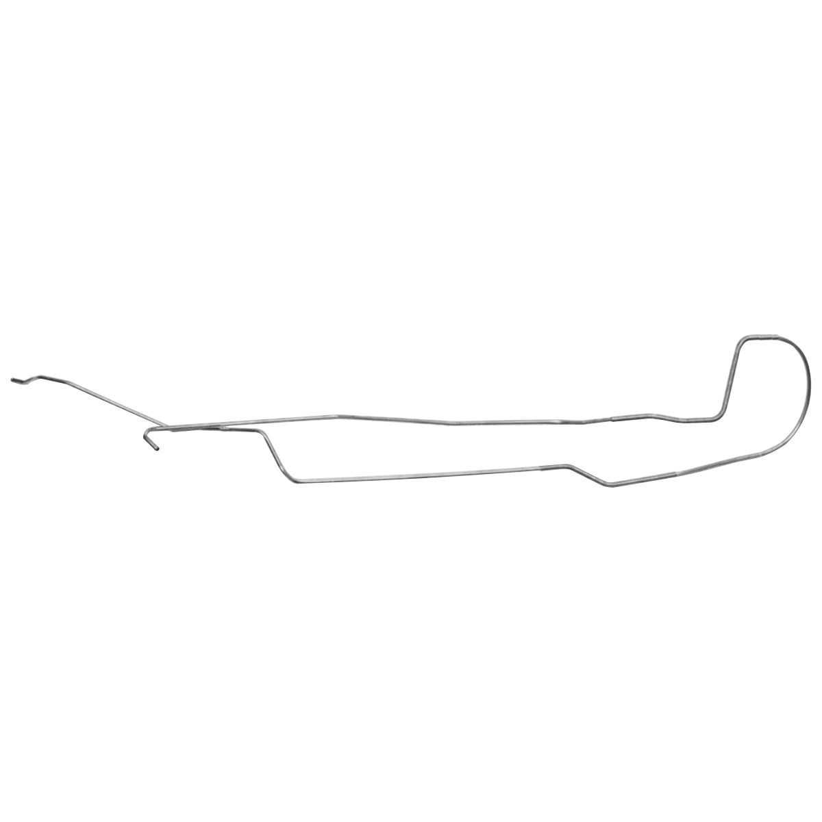 1968 Chevrolet Camaro V8 (PS Routing) 3/8" Main Fuel Line 1pc, OE Steel