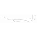 1969 Chevrolet Camaro PS Routing) 1/4" Fuel Return Line 1pc, OE Steel