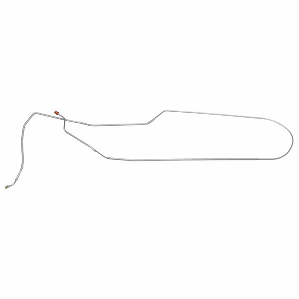 1969 Chevrolet El Camino 1/4" Front to Rear Brake Line 1pc, OE Steel