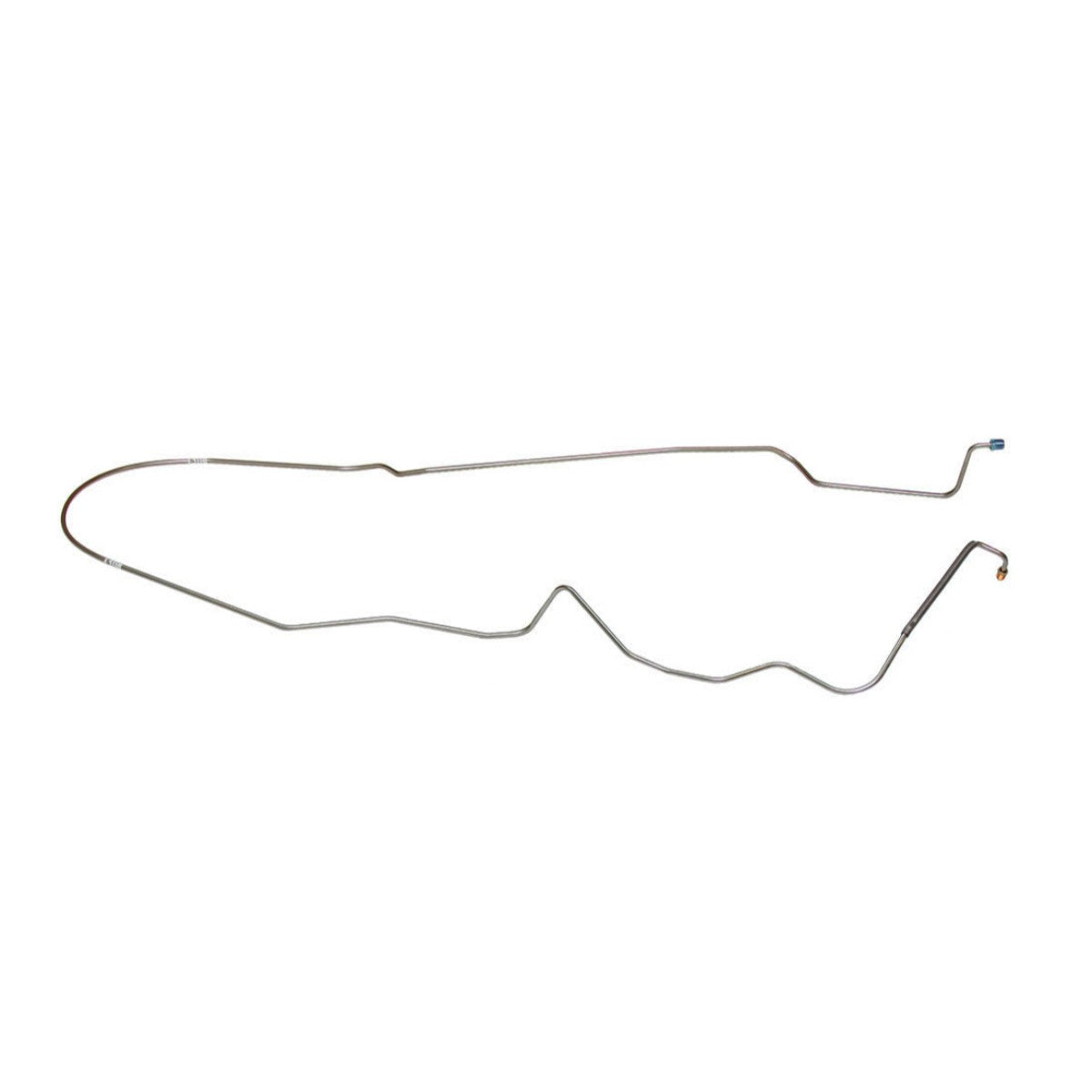 1978-83 Chevrolet GMC El Camino Caballero 1/4" Power Disc/Drum F to R Brake Line 1pc, OE Steel