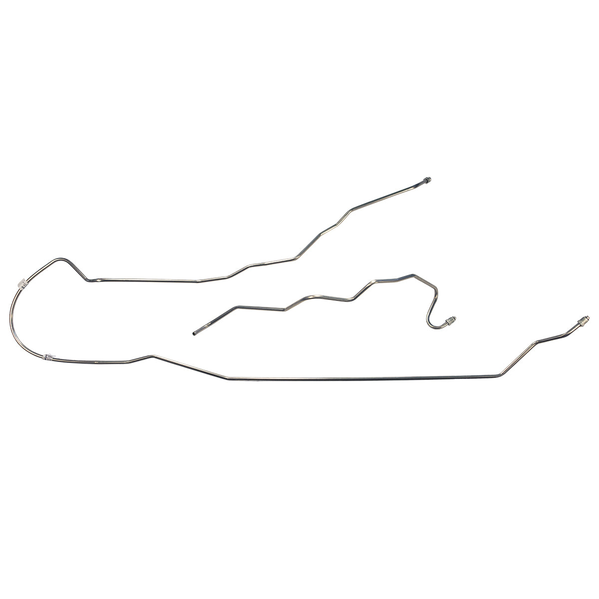 1983-88 Chevrolet El Camino V6 Or V8 Fuel Injected 3/8" Main Fuel Lines 2pc, OE Steel