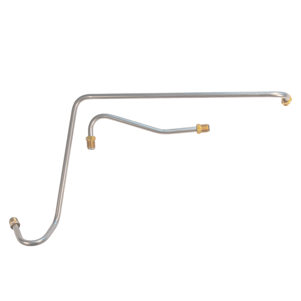 1962 Chevrolet Impala 409CID Dual-Quad Pump to Carb Lines, OE Steel (SU-2)