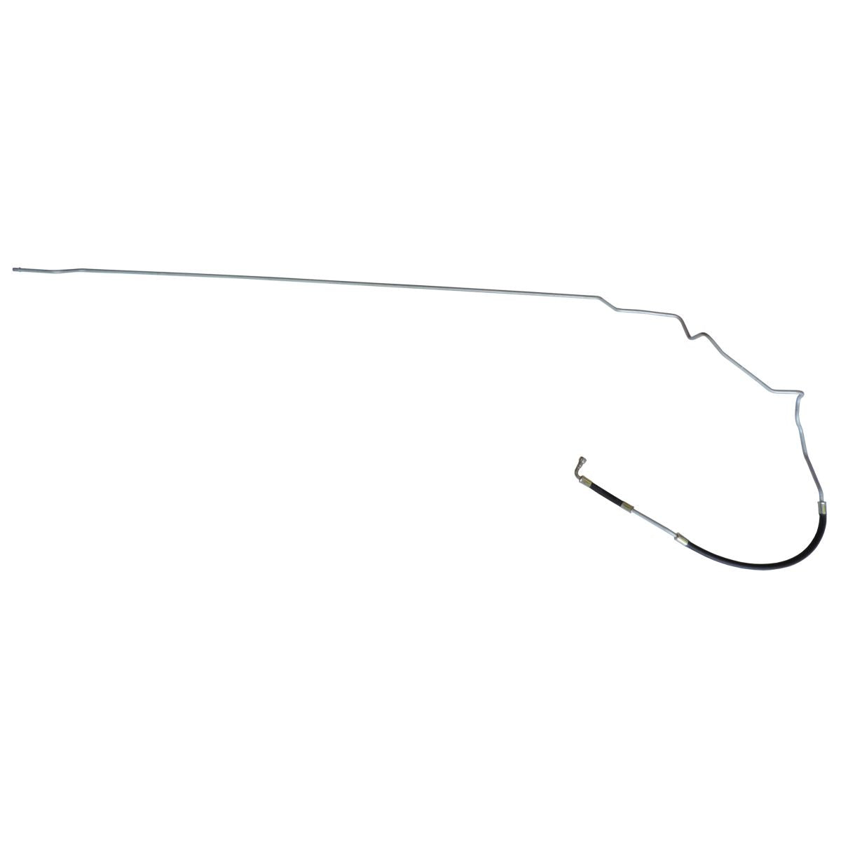2006-13 Chevrolet Impala 3.5L (Reg. Fuel Only) Four-Wheel Disc w/ABS 3/8" Main Fuel Line 1pc, OE Steel