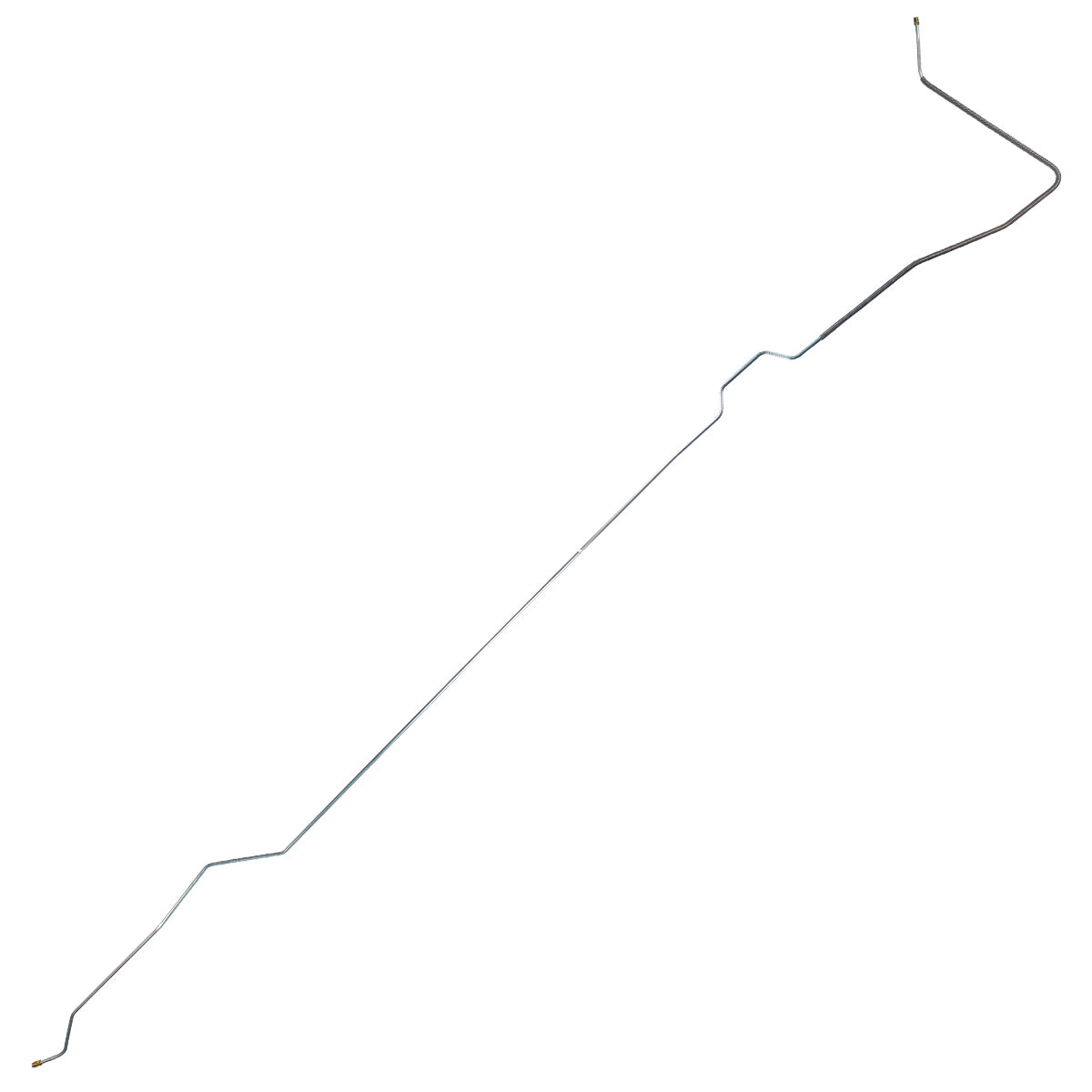 1955-56 Chevrolet Bel Air 6CYL (w/ Inside Frame Routing) 5/16" Main Fuel Line 1pc, OE Steel