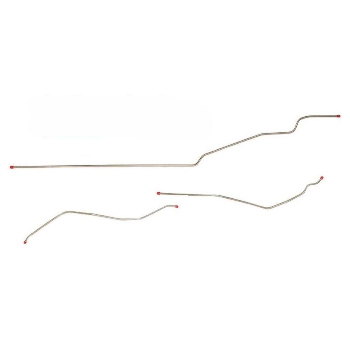 1962-64 Chevrolet Impala 3/8" Main Fuel Line 3pc (Must be Original 3pc), OE Steel