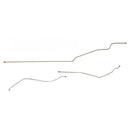 1962-64 Chevrolet Impala 3/8" Main Fuel Line 3pc (Must be Original 3pc), OE Steel