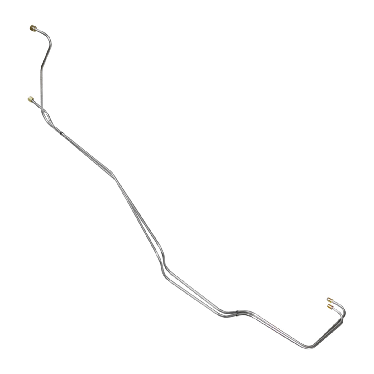 1955-56 Chevrolet Bel Air V8 2SPD Powerglide 5/16" Trans Cooler Lines 2pc, OE Steel