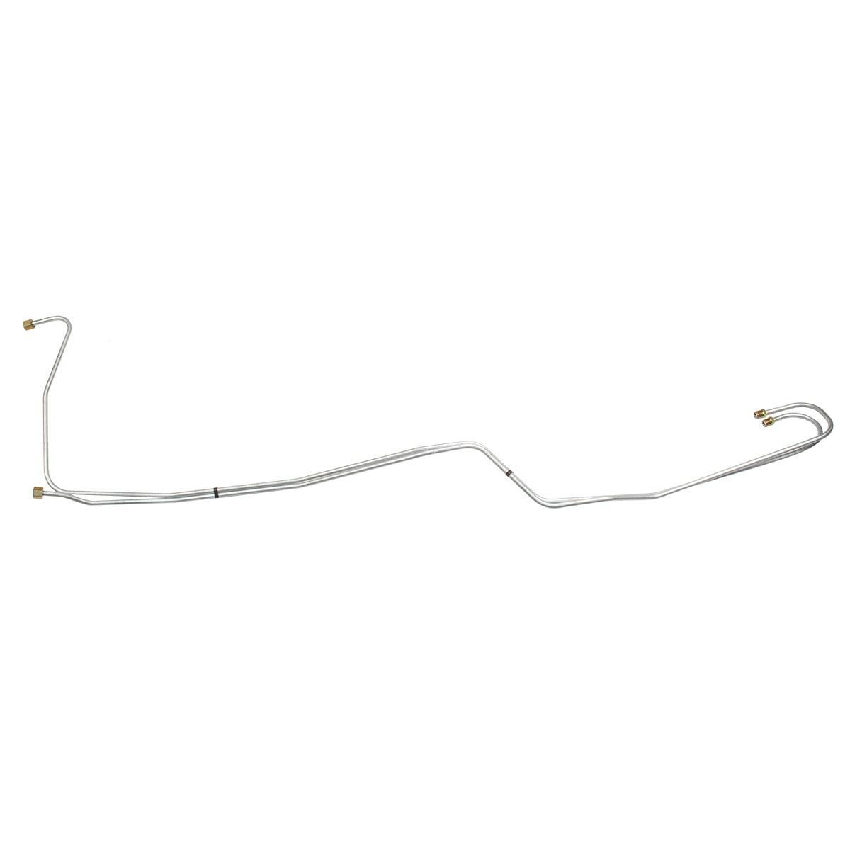 1957 Chevrolet Bel Air V8 2SPD Powerglide 5/16" Trans Cooler Lines 2pc, OE Steel