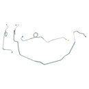 1968-72 GM A-Body (All) Power Disc Brake Conversion Front Line Kit (Valve Lines, Front Piece F to R) 3pc, OE Steel