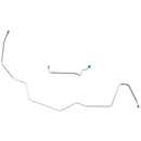 1968 Chevrolet Chevelle El Camino Non SS 3/16" Right and Left Front Brake Lines 2pc, OE Steel