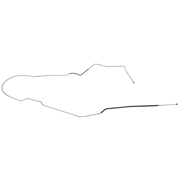 1964-67 Chevrolet Chevelle/Malibu/SS Convertible w/Fuel-Injection 5/16" Fuel Return Line 1pc (Square Bend at Rear), OE Steel