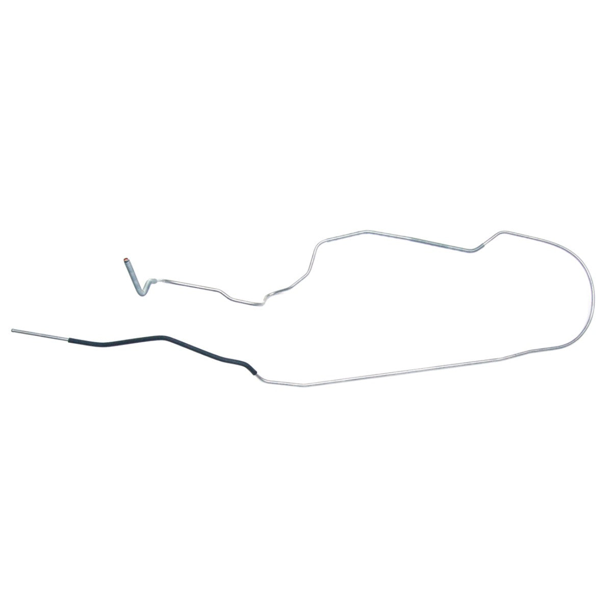 1970-72 Chevrolet Chevelle Malibu Convertible (PS Routing) 3/8" Main Fuel Line 1pc, OE Steel