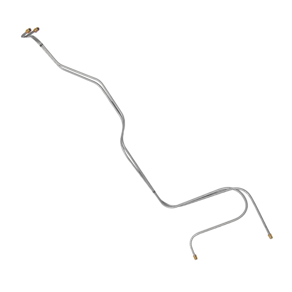 1966-67 Chevrolet Chevelle Malibu SS Power Glide 5/16" Trans Cooler Lines 2pc, OE Steel