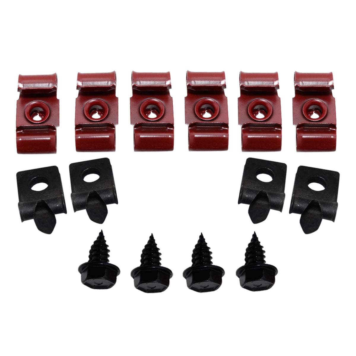 1967-68 GM Full Size, Impala Brake Line Clip Kit 13pc
