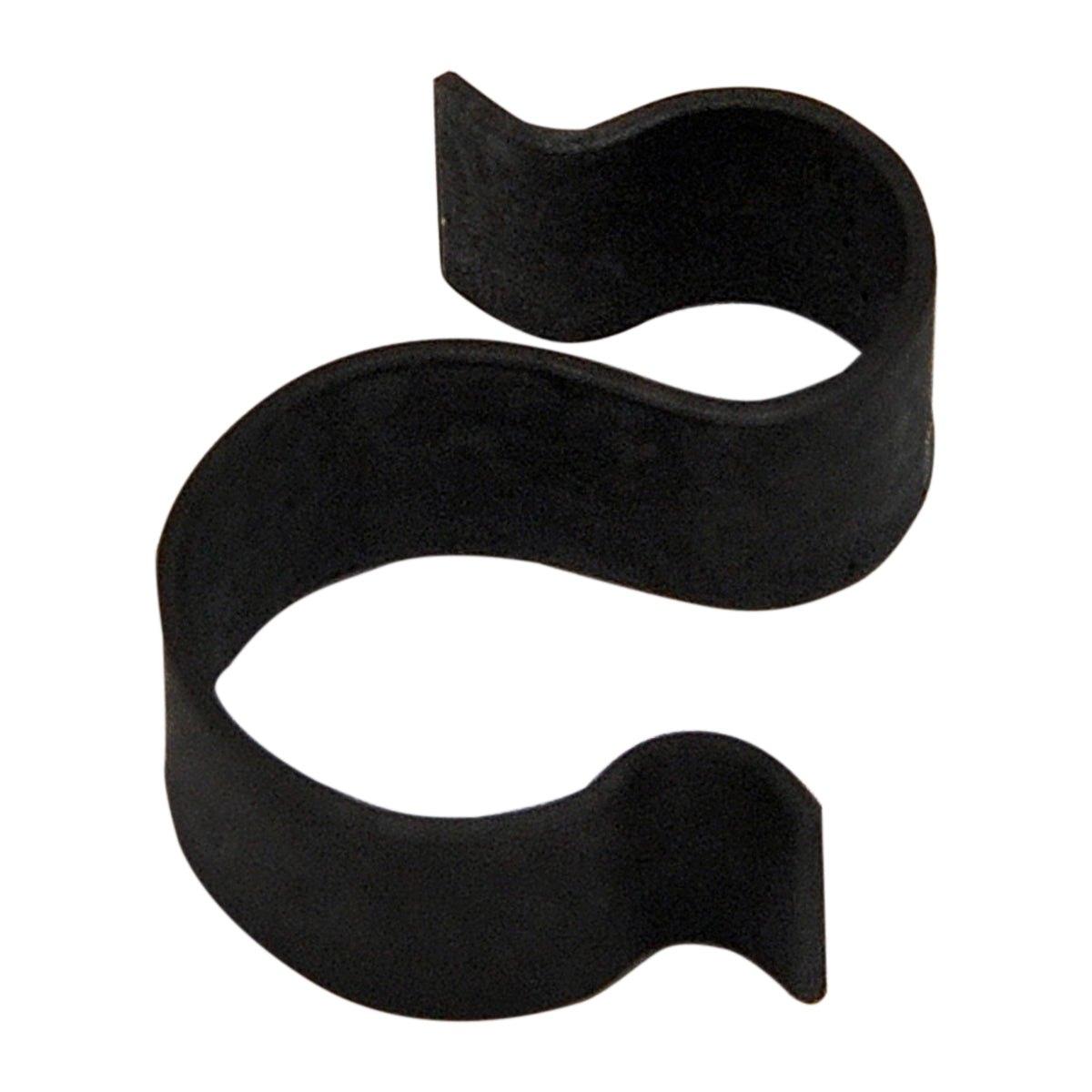 Brake and Fuel Line Clamp 3/8" & 1/4" S Clip Black 1pc