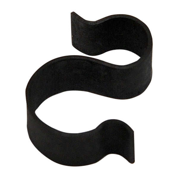 Brake and Fuel Line Clamp 3/8" & 1/4" S Clip Black 1pc