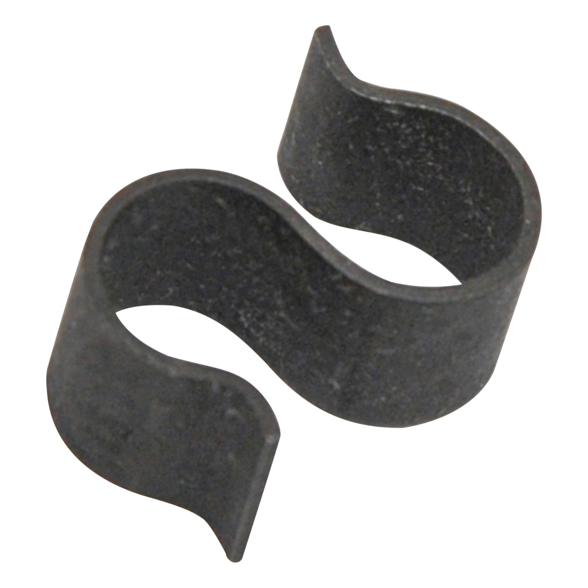 Brake and Fuel Line Clamp 1/4" & 1/4" S Clip Black Phosphate 1pc