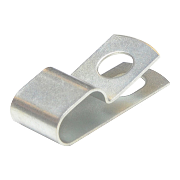 Mopar Brake and Fuel Line Clip 5/16" & 5/16"  Double R Style Silver Zinc 1pc