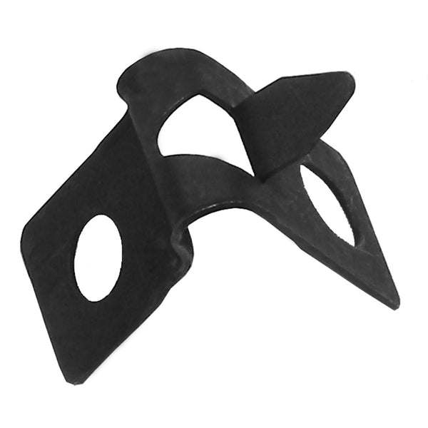 Brake and Fuel Line Clip Single 1/4" R Style with Tab 1pc