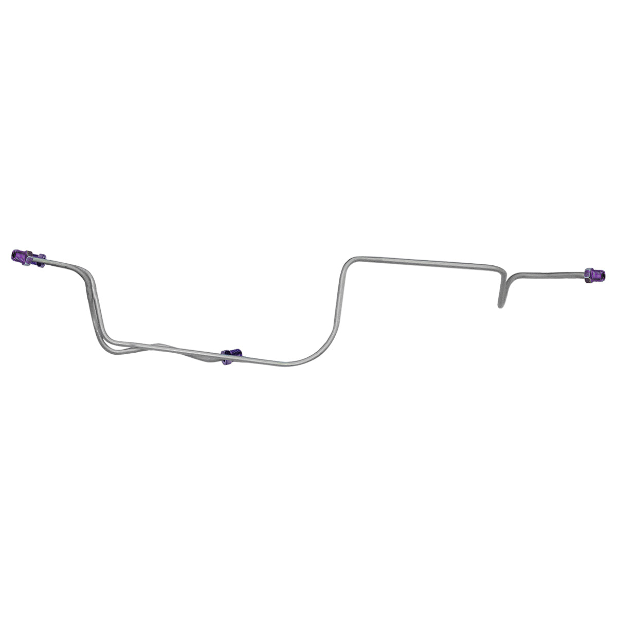 1978-88 GM G-Body Power Disc Rear Disc Conversion 3/16", 1/4" Axle Brake Lines 2pc, OE Steel