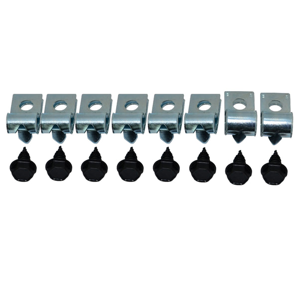 1975-79 Chevrolet X-Body Nova Fuel Line Clip Kit No Return 16pc