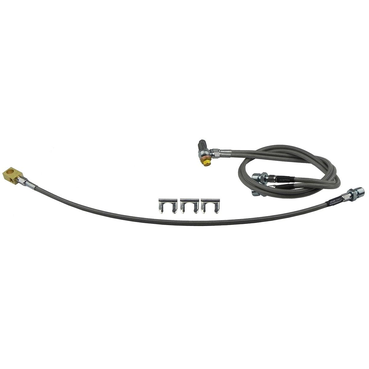 1999-07 Chevrolet GMC Truck, 4WD Brake Hoses, 3 Hose Kit, Stainless