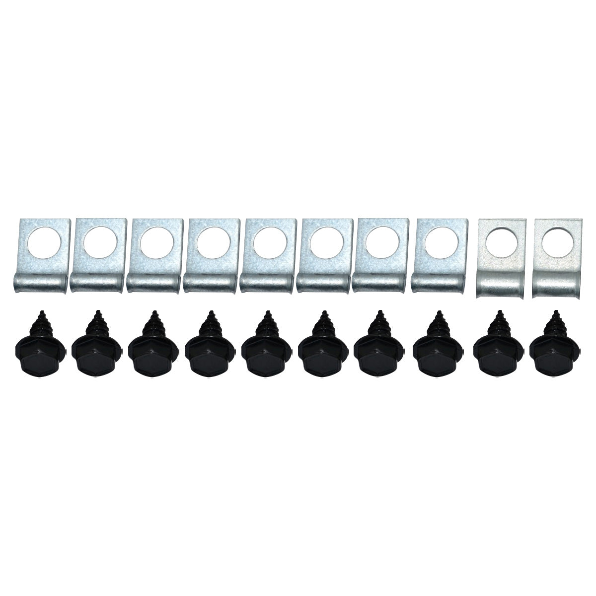 1951-59 Chevrolet GMC Truck 2wd Brake Line Clip Kit 20pc