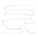 1954 Chevrolet GMC Truck 2WD Std. Cab Shortbed Manual Drum Brake Line Kit 6pc, OE Steel
