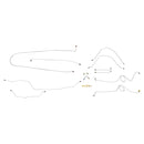 1966 Chevrolet GMC Truck 1/2 Ton Longbed Power Disc Conversion Brake Line Kit 12pc, OE Steel