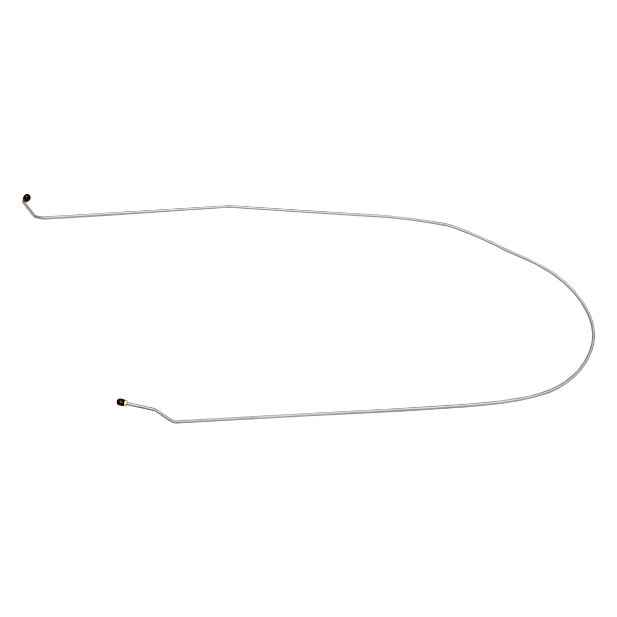 1967-70 Chevrolet GMC Short Bed 1/2 & 3/4 Ton Front To Rear Brake Line Leaf Spring Rear OE Steel