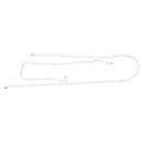 1972 Chevrolet GMC Truck 2WD 1/2 & 3/4 Ton Shortbed Coil Spring Rear Front to Rear Brake Lines 2pc, OE Steel