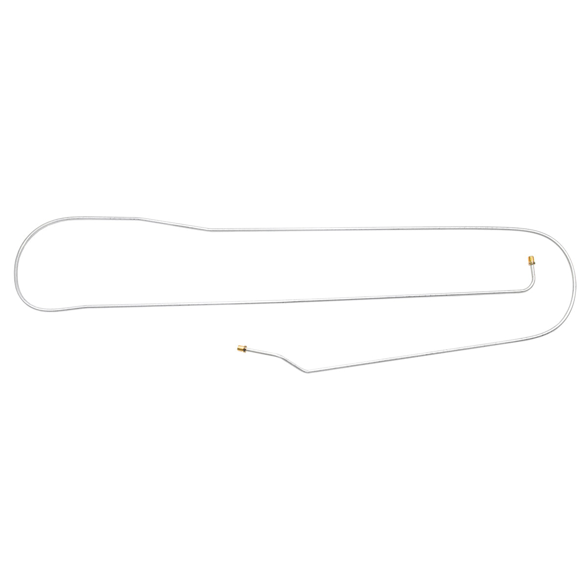 1971 Chevrolet GMC Truck 2WD 1/2 & 3/4 Ton Longbed Coil Rear Front to Rear Brake Line 1pc, OE Steel