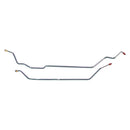 1972 Chevrolet GMC Truck 2WD 1/2-Ton Coil Rear Axle Brake Lines 2pc, OE Steel