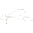 1981-87 Chevrolet GMC Truck 2WD 1/2-Ton Std. Cab Longbed Front to Rear Brake Lines 2pc, OE Steel