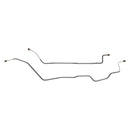 1981-87 Chevrolet GMC Truck 2wd & 4wd Rear Axle Lines 2pc, 3/4 ton, Standard Rear End, 6 Lug, OE Steel