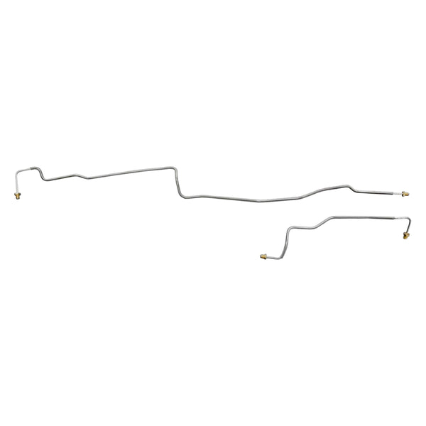 1999-07 Chevrolet/GMC 1500HD/2500 Non-HD 2/4WD Rear Disc w/Tee on Axle 3/16" Rear Axle Lines 2pc, OE Steel