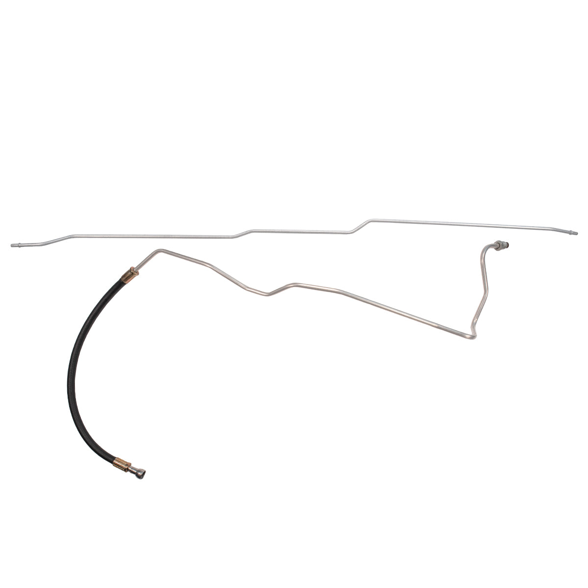 2000-05 Chevrolet/GMC S10/Sonoma 4WD 4.3L V6 FI Ext. Cab Shortbed 5/16" Fuel Return Lines 2pc, OE Steel