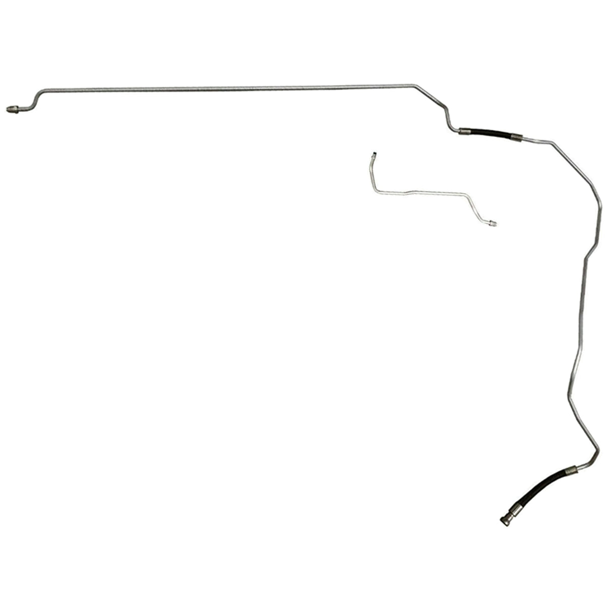 1999-03 Chevrolet/GMC 1500/2500/1500HD 4WD 6.0L V8 Crew Cab Longbed (w/Filter on Frame) 3/8" Main Fuel Line 2pc, OE Steel