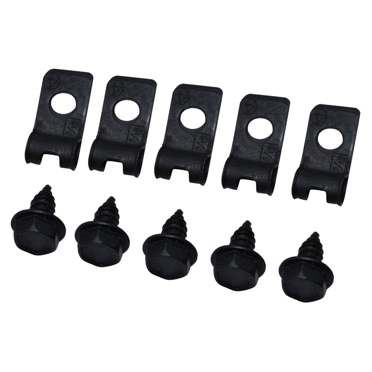 1971-72 Chevrolet GMC Truck 2wd Fuel Return Line Clip Kit 10pc
