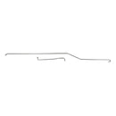 1967-70 Chevrolet GMC Truck 2WD 1/2, 3/4-Ton V8 3/8" Main Fuel Lines 2pc, OE Steel